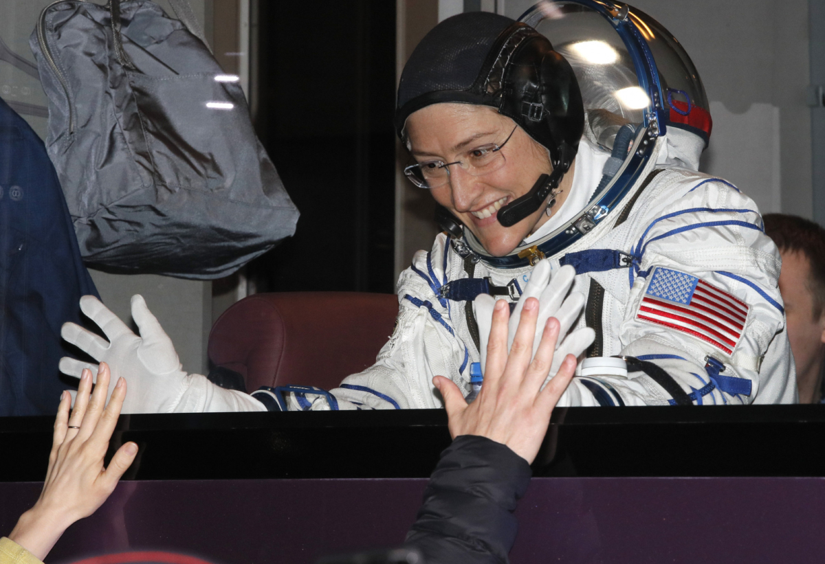 NASA astronaut Christina Hammock Koch