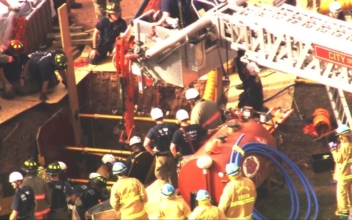 One Worker Is Trapped After a Trench Collapse During Construction in North Carolina