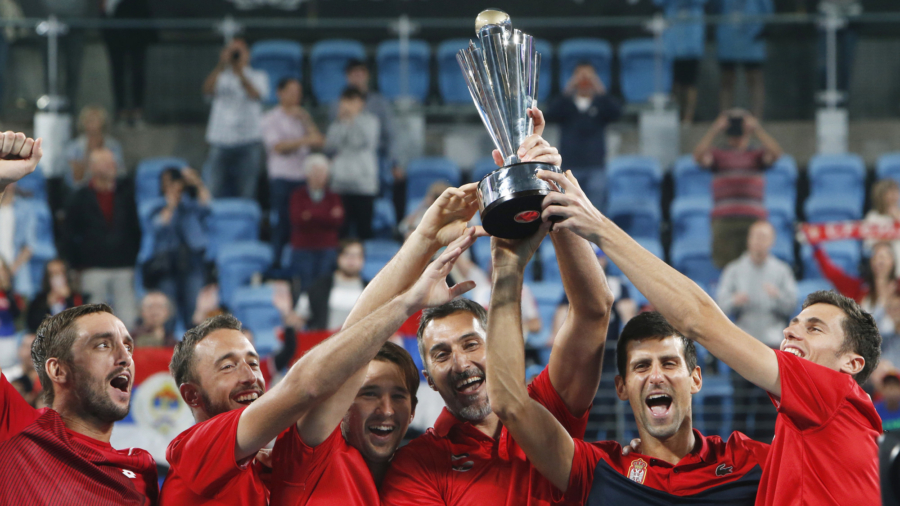 Djokovic Leads Serbia to Win Over Spain in ATP Cup Final