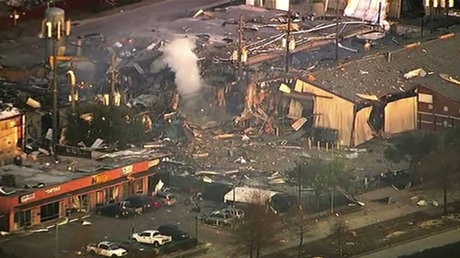 Police: 2 Dead After Warehouse Explosion Shakes Houston