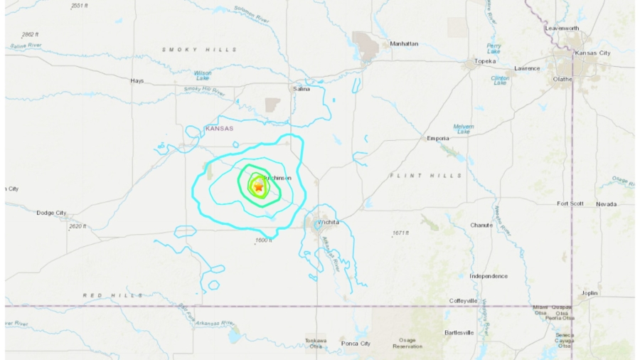 4.5 Magnitude Earthquake Shakes Southern Kansas