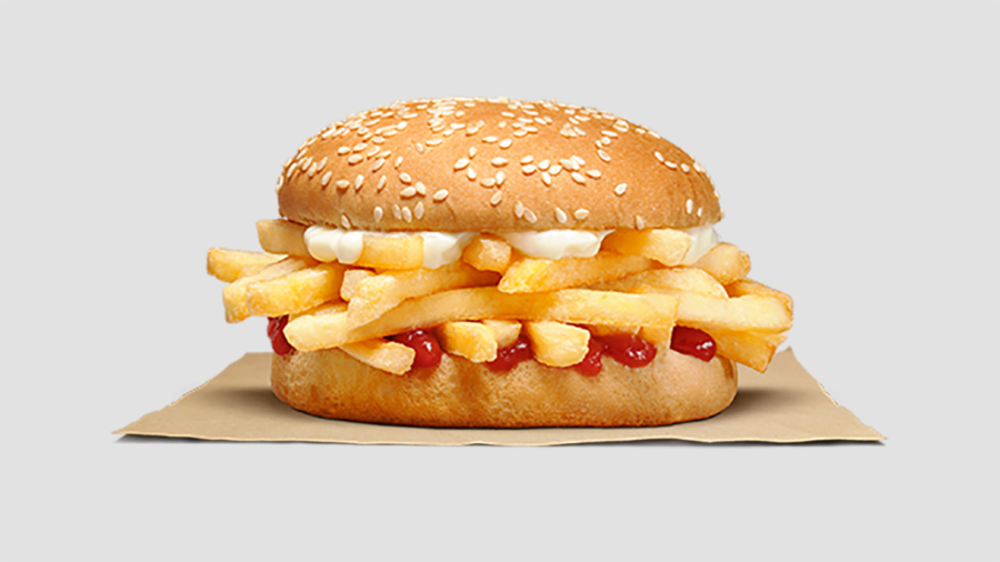 Burger King Debuts French Fry Sandwich and Wendy’s Isn’t Impressed