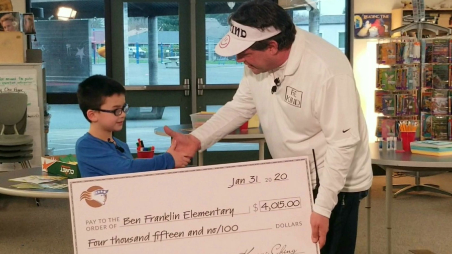 An 8-Year-Old Boy Paid Off the Lunch Debt for His Entire School by Selling Key Chains