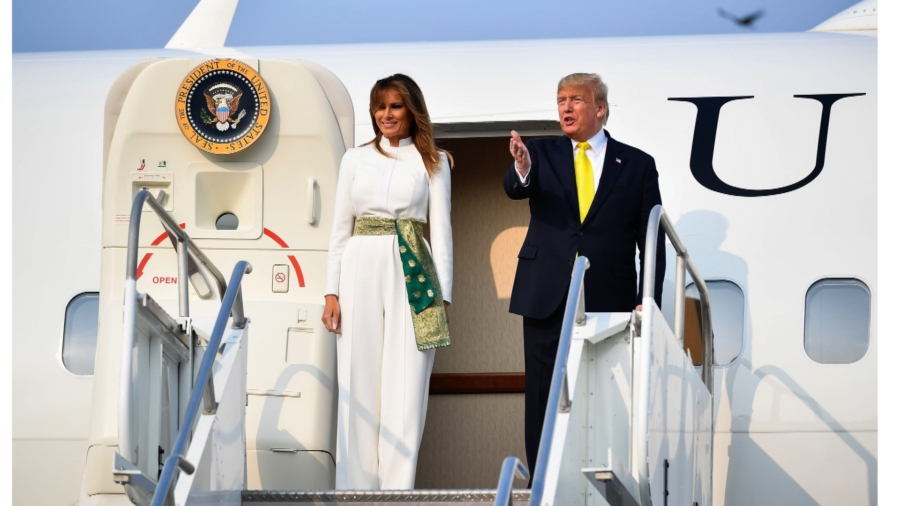 Trump Arrives in India for Two-Day Visit
