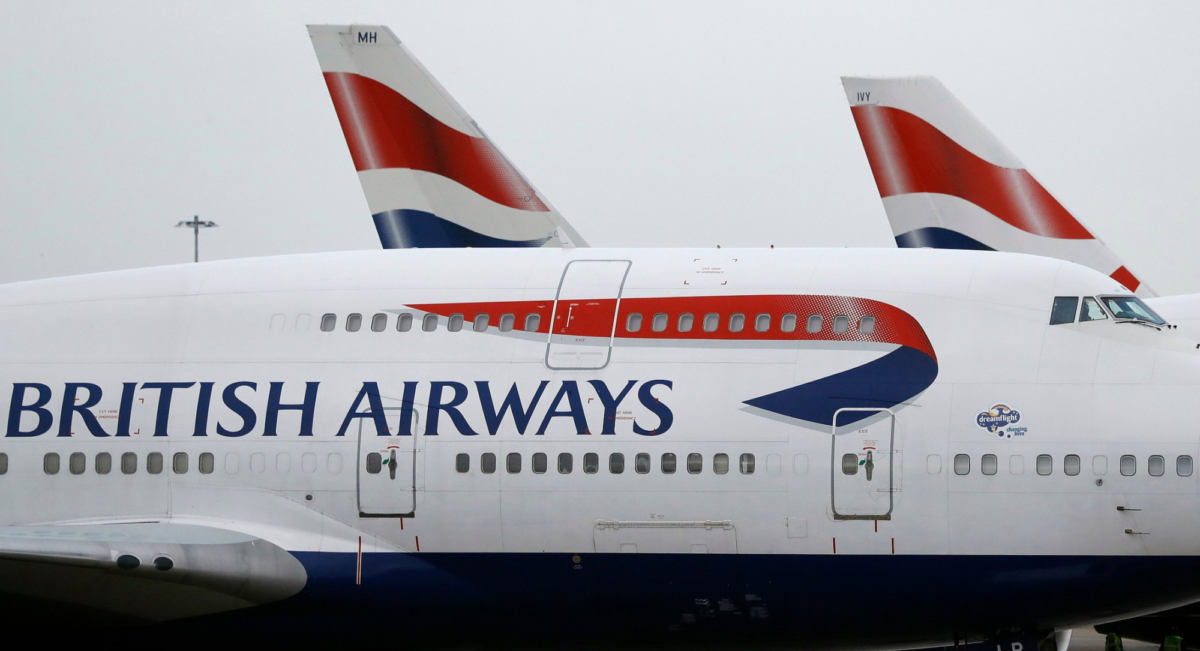 British Airways planes are parked at Heathrow Airport in London, Britain, on Jan. 10, 2017. (Frank Augstein/AP Photo/ File)