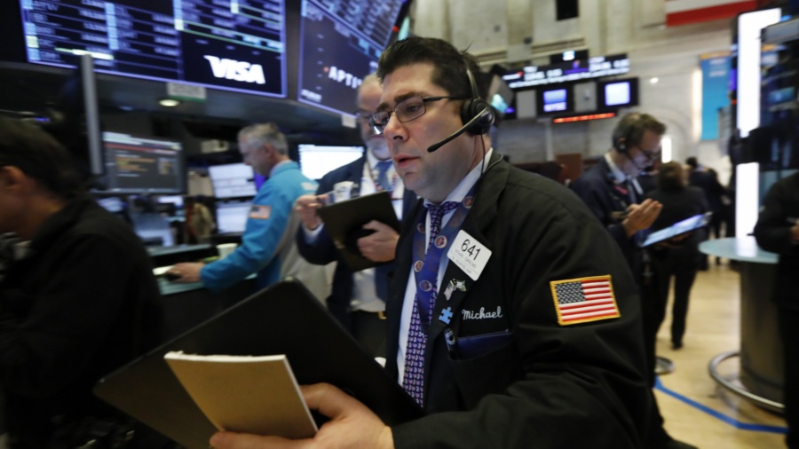 Dow Surges 5 Percent on Hopes for Central Bank Help on the Economy