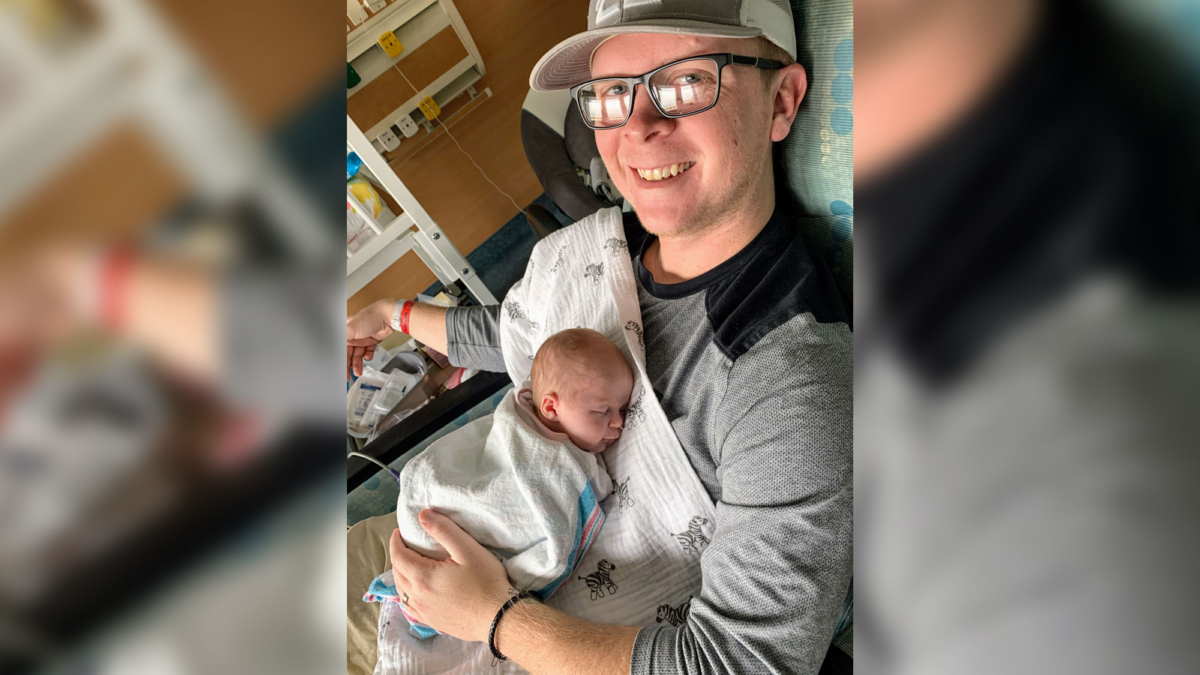 Emmarie Grace Waltman has been in the NICU of the University of South Alabama Women's Hospital for the past month. (Courtesy of Brandon Waltman)