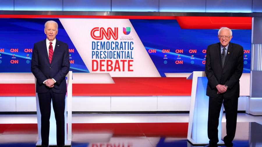 Sanders, Biden Face Off in First One-on-One Debate