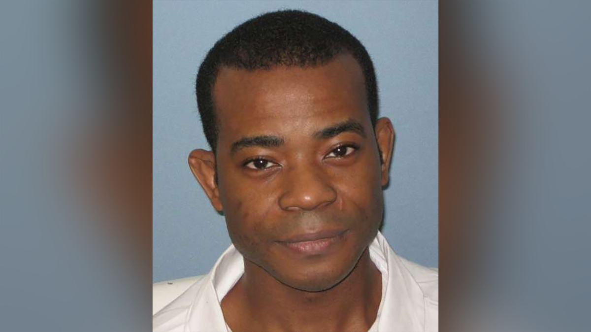 Booking photo of Nathaniel Woods. (Courtesy of Alabama Dept of Corrections)