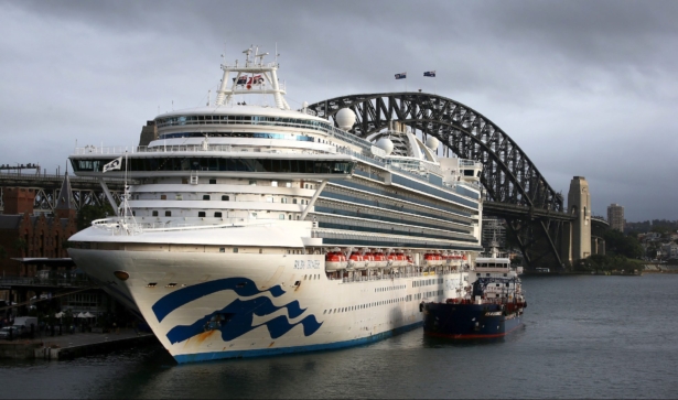 Cruise Ships Continue To Arrive In Sydney Despite Coronavirus Fears