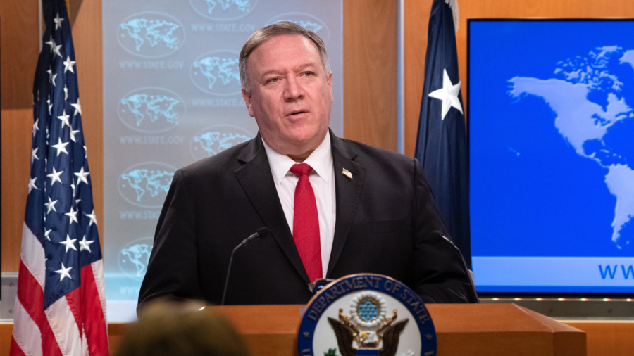 Pompeo Slams Beijing’s ‘Laughable Propaganda’ Exploiting George Floyd Protests