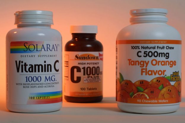 Vitamin C supplements in a file photo. (Joe Raedle/Getty Images)