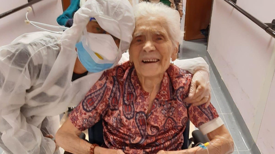 103-Year-Old Italian Says ‘Courage, Faith’ Helped Beat CCP Virus