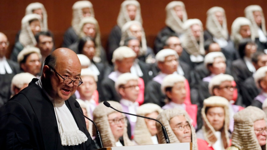 Hong Kong’s Former Chief Judge Says Upholding Rule of Law Not Political