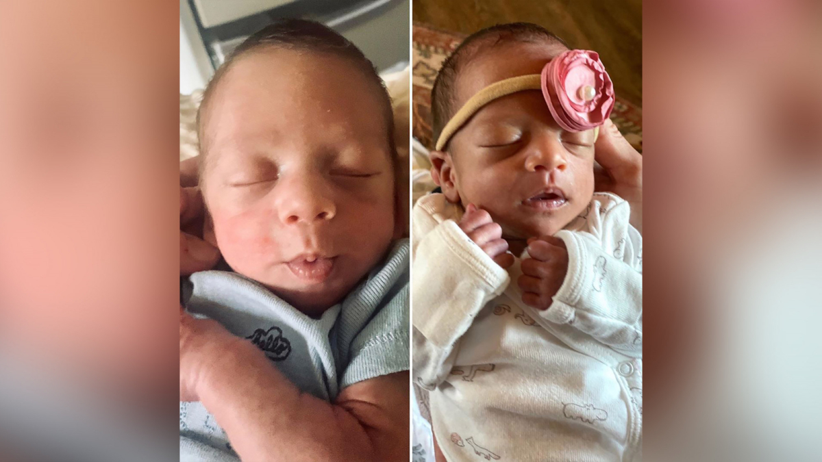Hope Solo's twins. (Courtesy of Hope Solo/Instagram)
