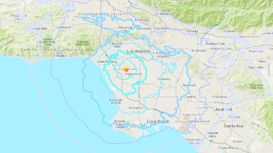 Magnitude 3.8 Earthquake Causes Light Tremors in Los Angeles