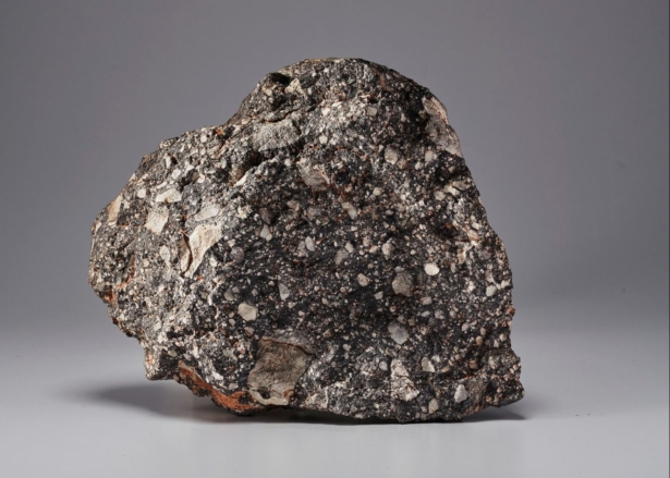 An undated picture shows a moon rock in an unknown location. (Christie's Images LTD/Handout/Reuters)