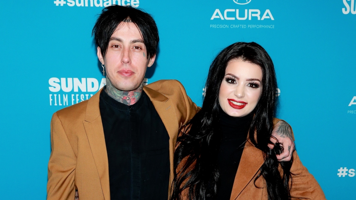 Ronnie Radke and Paige attend the Surprise Screening of "Fighting With My Family" during the 2019 Sundance Film Festival at The Ray in Park City, Utah, on Jan. 28, 2019. (Rich Fury/Getty Images)