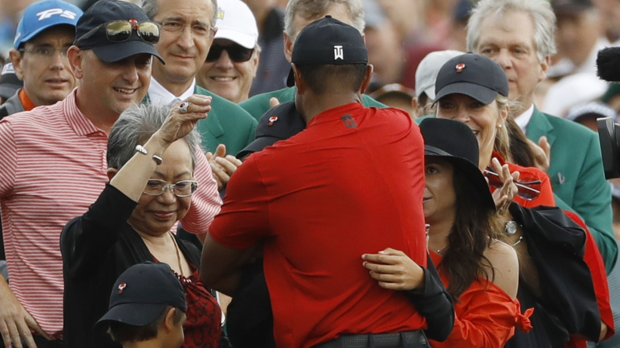 Tiger Woods’ Last Masters as Much About Family as a Green Jacket