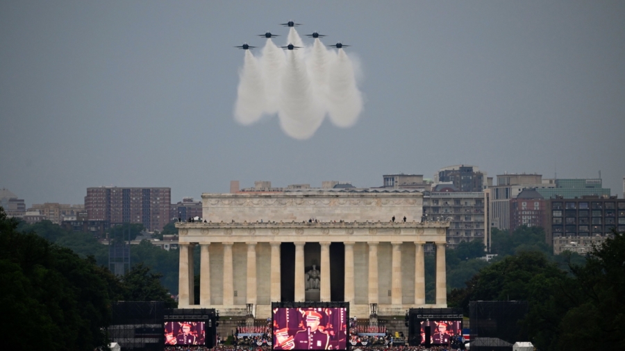 Trump: Air Force, Navy Will Perform ‘Air Shows’ as Tribute to Healthcare Workers