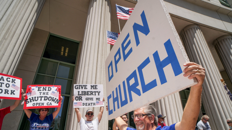 California Issues Guidelines for Reopening Places of Worship