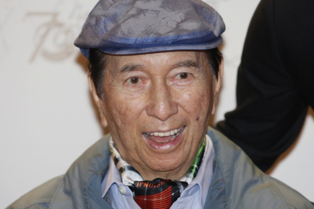 Macao tycoon Stanley Ho poses during an event to celebrate the 70th anniversary of Hong Kong's Emperor Entertainment Group, in Hong Kong on Sept. 14, 2012. (Kin Cheung/AP Photo)