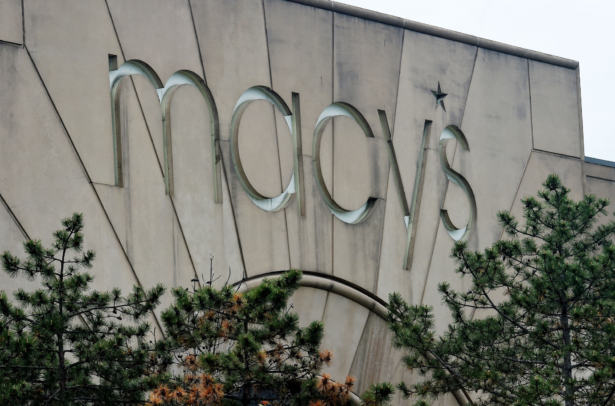 Macy's department store in Arlington, Va., on April 29, 2020. (Olivier Douliery/AFP/Getty Images)