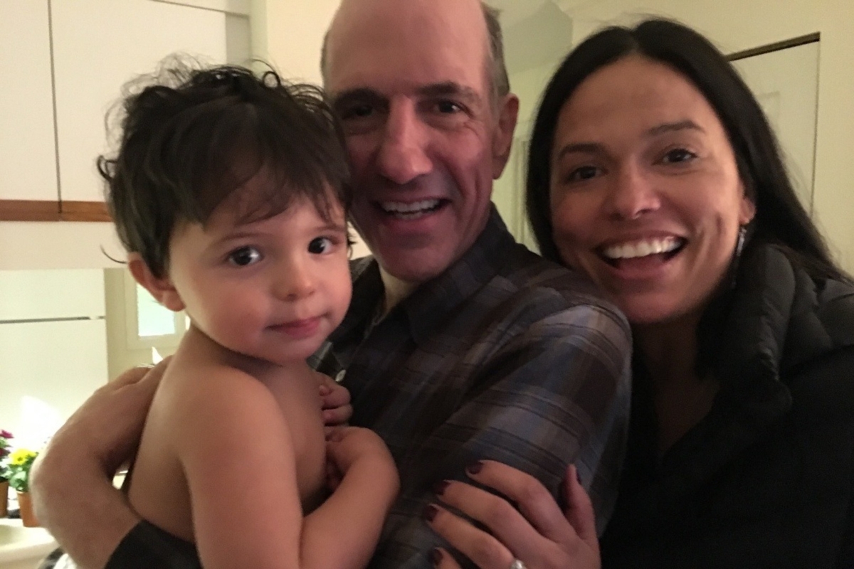 Actor Sam Lloyd and his wife, Vanessa, had recently welcomed their first child, a baby boy named Weston. (GoFundMe)