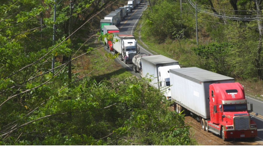 Nicaragua-Costa Rica CCP Virus Dispute Stalls Hundreds of Trucks at Border