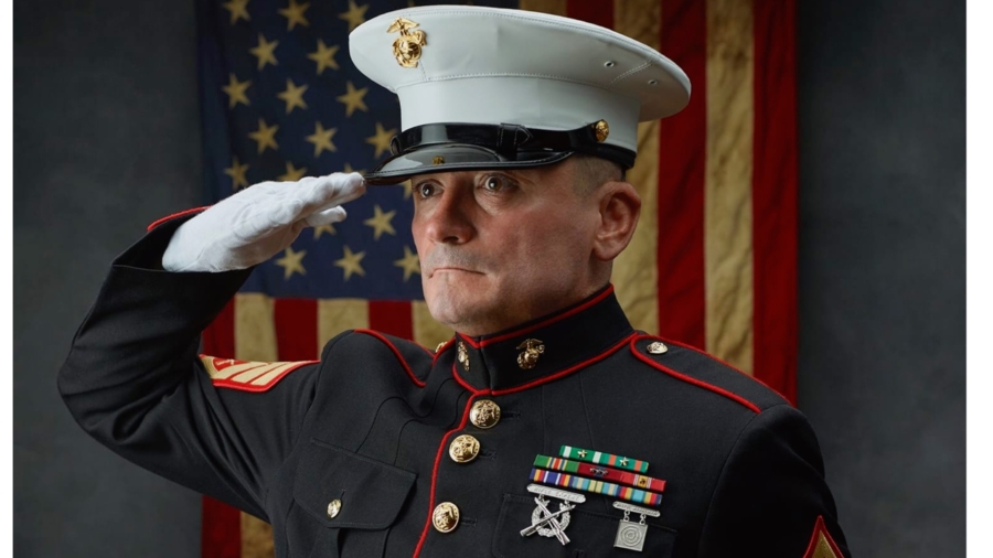 ‘The Saluting Marine’ Honors Veterans on Memorial Day Weekend