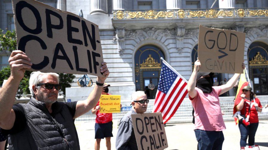 California Businesses Sue Governor Over Lockdowns