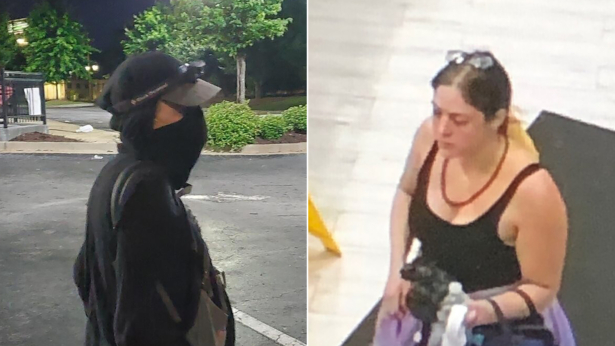 People suspected of setting a Wendy's on fire after Rayshard Brooks's shooting in Atlanta, Ga. (Atlanta Fire Department)