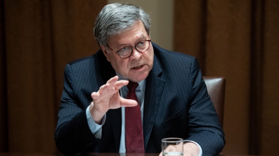 Barr Says Election Conducted Predominately by Mail-In Ballots Ripe for Fraud
