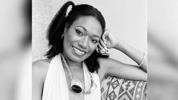 Bonnie Pointer poses for a portrait in Los Angeles, Calif., on Sept. 4, 1979. (George Brich/AP Photo)