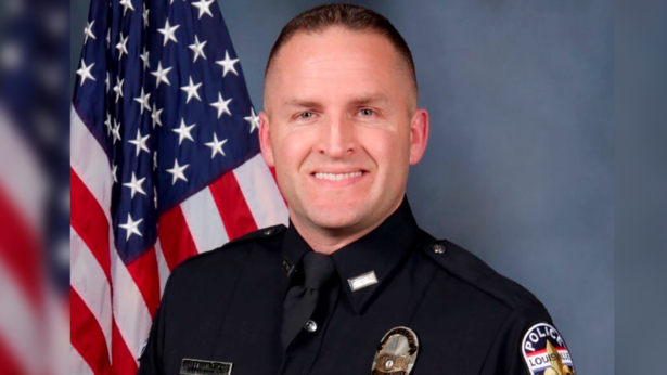 Officer Brett Hankison. (Louisville Police Department via AP)