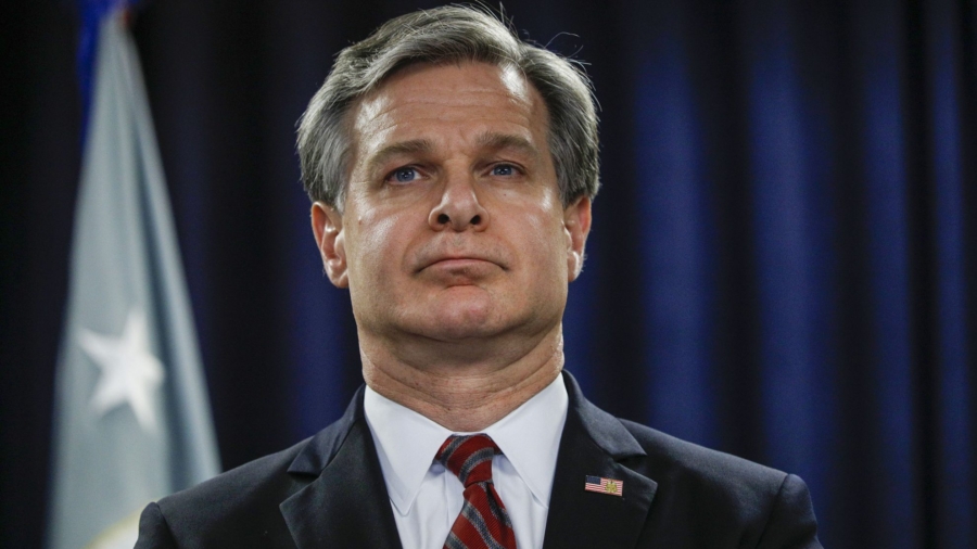 FBI Director: One New China-Related Investigation Is Opened Every 10 Hours