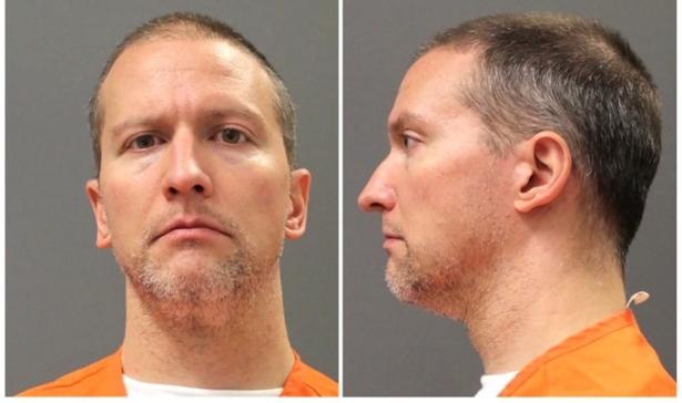 Former Minneapolis police officer Derek Chauvin poses for an undated booking photograph. (Minnesota Department of Corrections/Handout via Reuters)