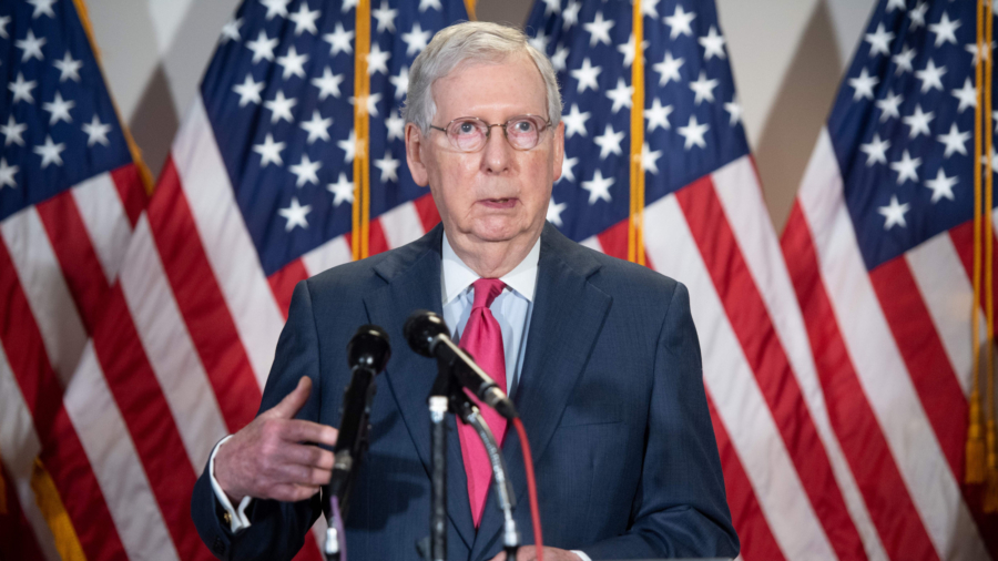 McConnell Says Fourth CCP Virus Stimulus Bill Will Be the Last