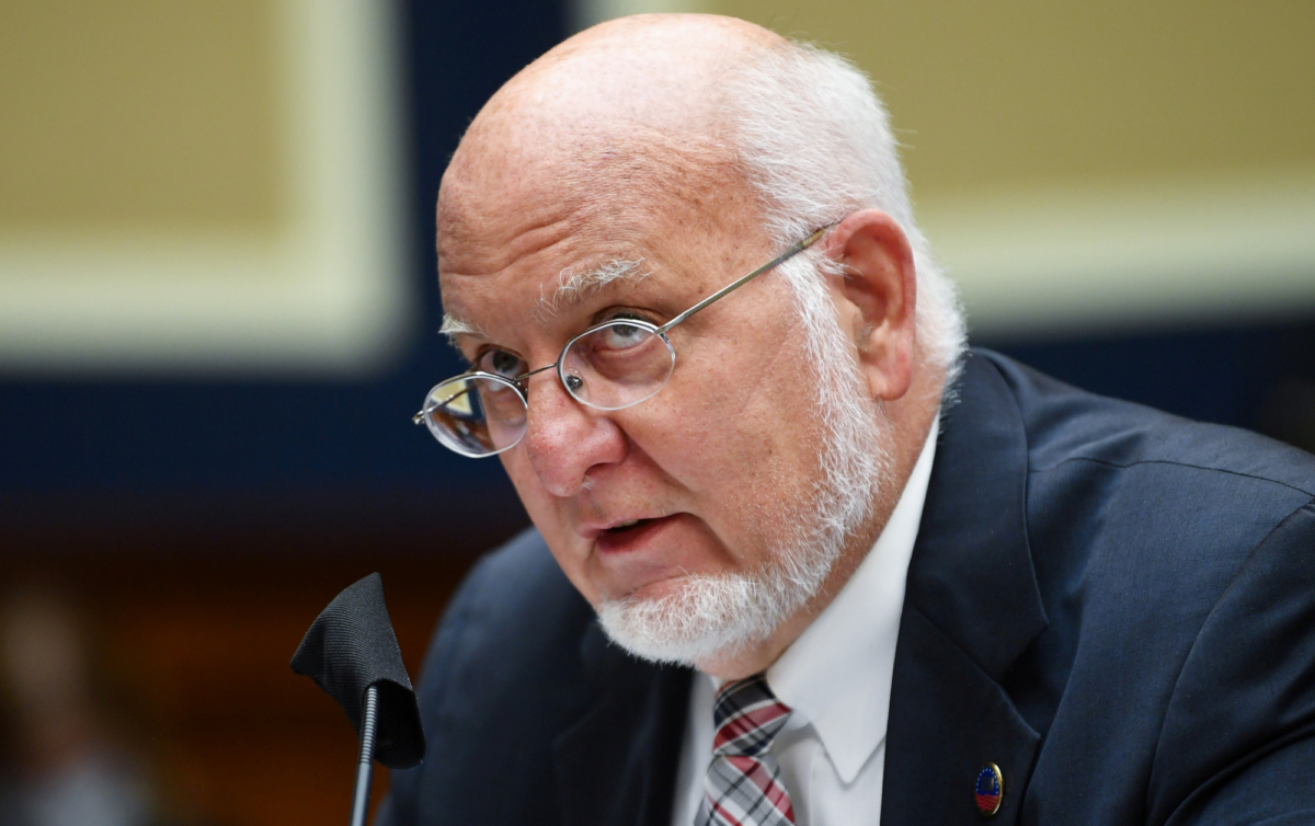 Centers for Disease Control and Prevention Dr. Robert Redfield testifies before the US Senate Health, Education, Labor, and Pensions Committee hearing to examine COVID-19, "focusing on lessons learned to prepare for the next pandemic", on Capitol Hill in Washington, DC on June 23, on June 23, 2020. (Kevin Dietsch/POOL/AFP via Getty Images)