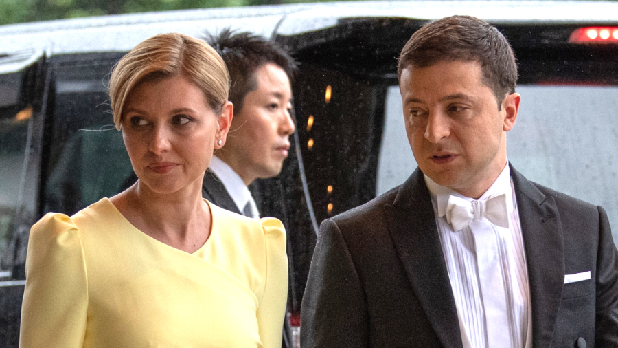 Ukraine President’s Wife Hospitalized With Moderate COVID-19