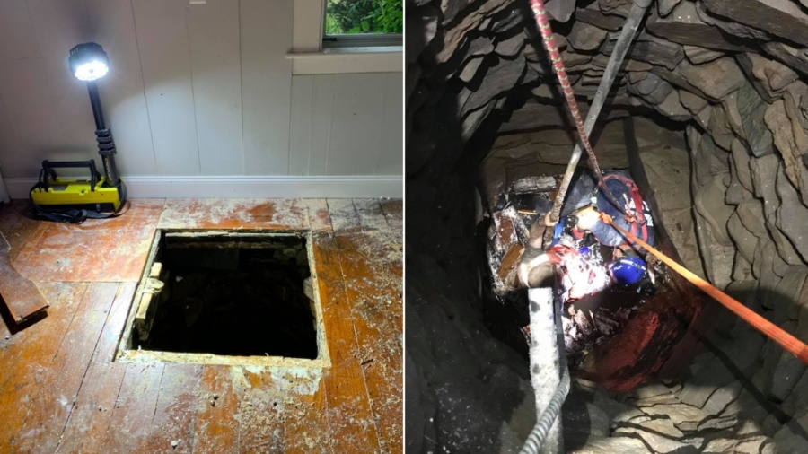 Man Rescued After Falling Nearly 30 Feet Into Well From Inside Home