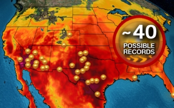 Record Heat Possible From California to Florida on Sunday