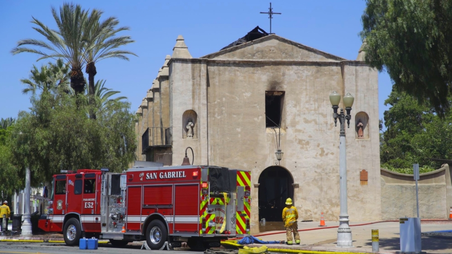 Catholic Churches Burned, Vandalized Over the Weekend