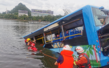 Bus Plunges Into Reservoir in China, at Least 21 Dead