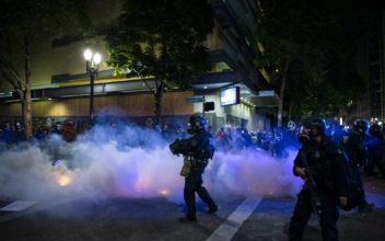 Federal Officers Declare Unlawful Assembly in Portland, Fire Tear Gas