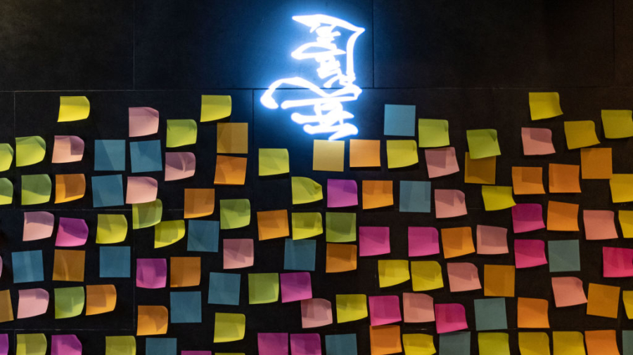 Hong Kong Shops Resort to Creative Protest Means