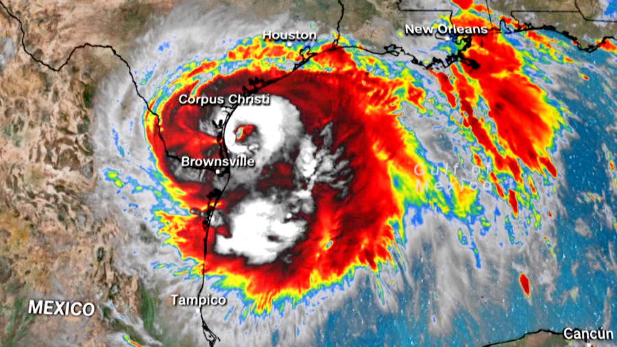 Hanna Weakens to Tropical Storm, Drenches South Texas