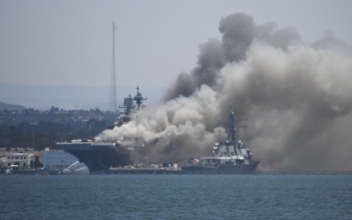 Navy Charges Sailor With Setting Fire That Destroyed Warship