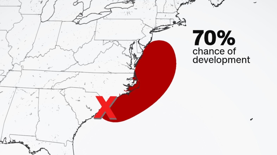 Fay Could Develop This Week Into Sixth-Named Storm of Hurricane Season With Impacts Along the East Coast