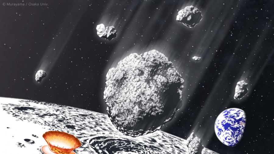 A Massive Asteroid Shower Hit Earth and the Moon 800 Million Years Ago, Study Says